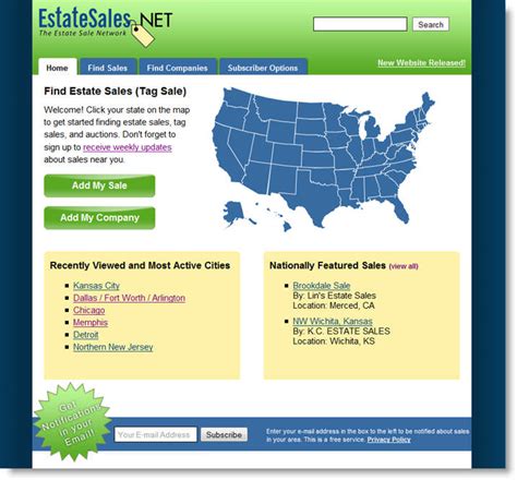 Find pictures, descriptions, and directions to local estate sales & auctions. . Estatesales net